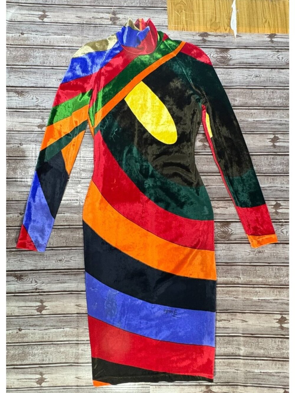 Emilio Pucci iride printed velvet minidress size M multicolor NWT MSPR $1615